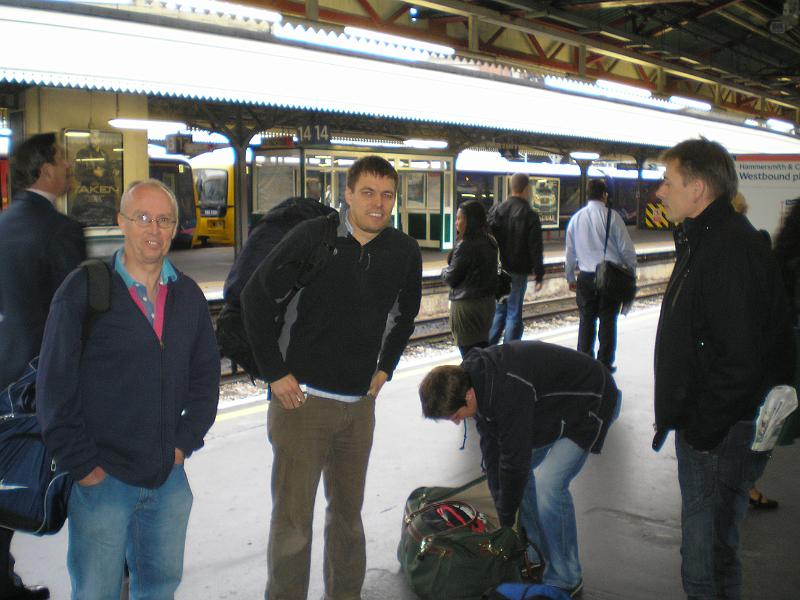 London tube first day.JPG